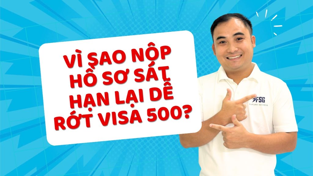 nộp hồ sơ sát hạn