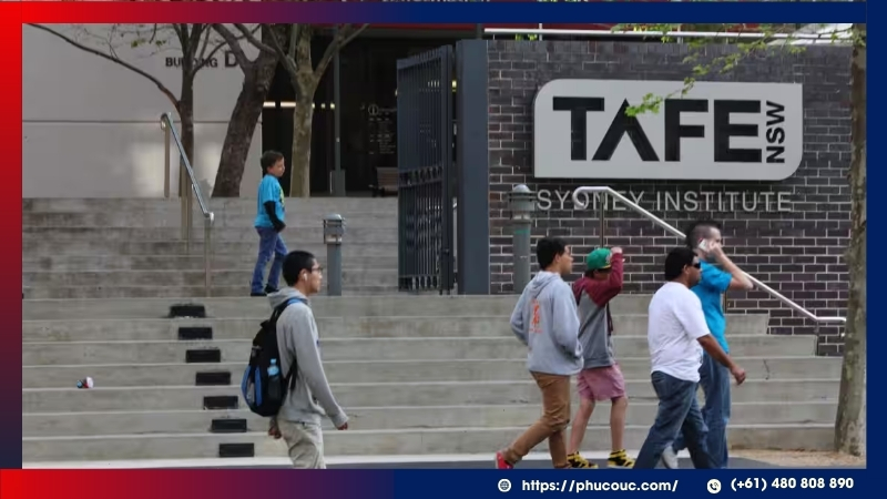 Úc có nhiều trường nghề uy tín như TAFE và các học viện đào tạo chuyên ngành