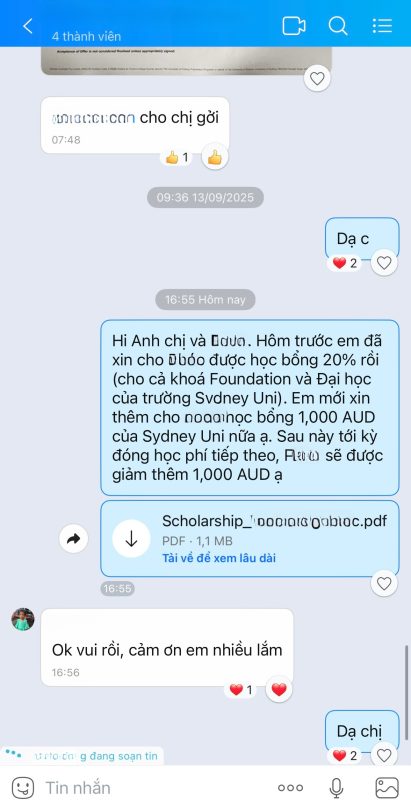 cảm nhận của khách hàng