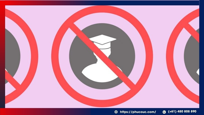 Tự ý nghỉ học khi du học Úc có thể dẫn đến việc bị hủy visa và ảnh hưởng hồ sơ về sau