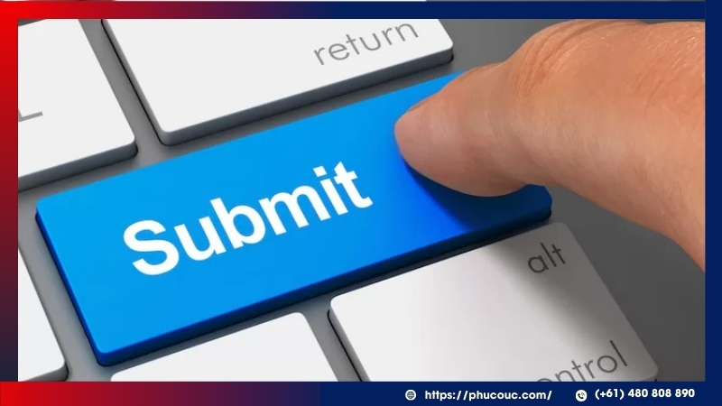 Hồ sơ sau khi hoàn thiện sẽ được nộp qua hệ thống trực tuyến hoặc qua đại diện