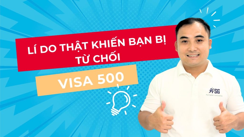 Lý do thật khiến nhiều bạn bị từ chối visa 500 là không xác định rõ mục tiêu học tập Tìm hiểu cách viết GTE thuyết phục để tăng tỷ lệ đậu visa