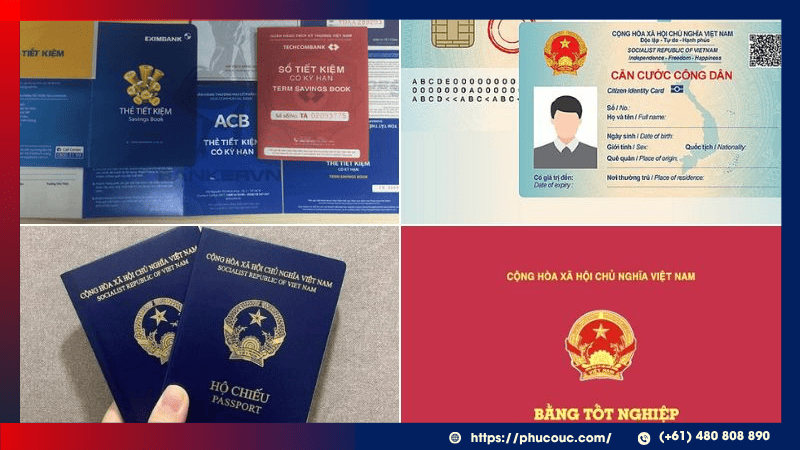 Các loại giấy tờ cần có khi chứng minh tài chính để đi du học Úc