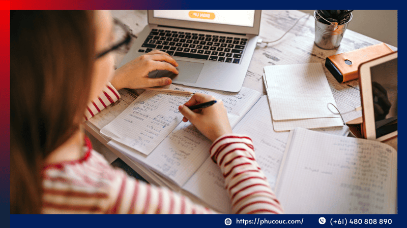 Sinh viên có thể học online tối đa một phần ba chương trình khi học tại Úc