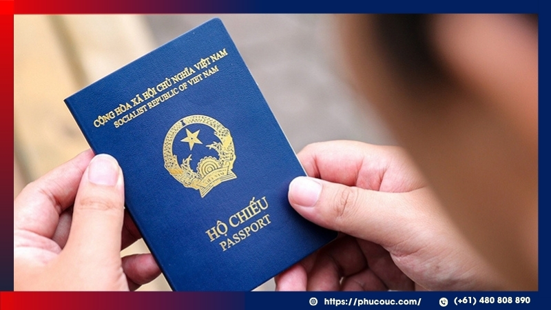 Hộ chiếu còn hạn là giấy tờ bắt buộc để nhập cảnh và làm thủ tục ở Úc