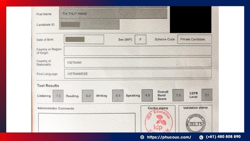 Chứng chỉ tiếng Anh chứng minh năng lực ngôn ngữ đáp ứng yêu cầu nhập học