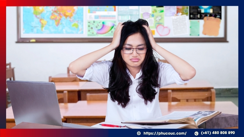 Thiếu hứng thú thành tích giảm sút và mất phương hướng là dấu hiệu học sai ngành