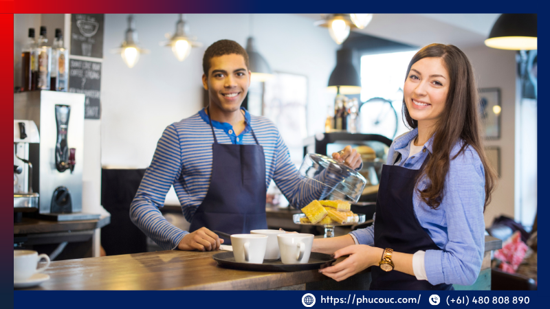 Du học sinh tại Úc được phép làm thêm hợp pháp khi có visa du học hợp lệ