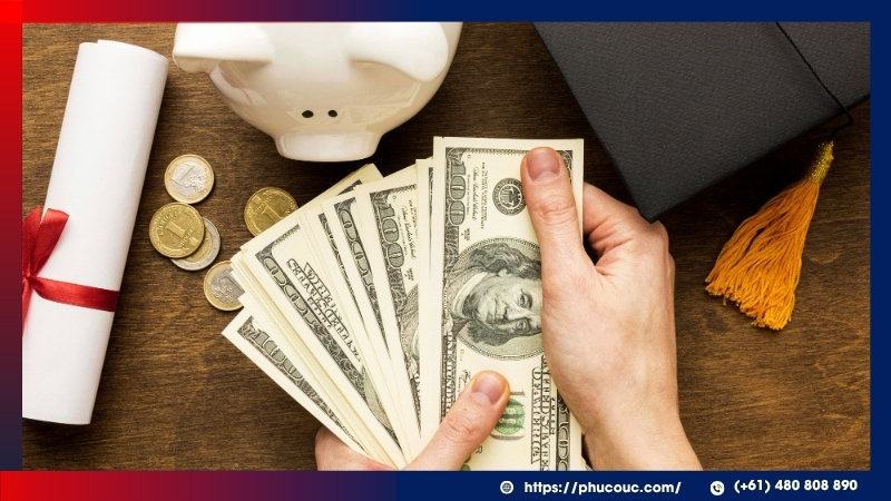 Người thân đi theo du học sinh sang Úc cần chứng minh tài chính đầy đủ